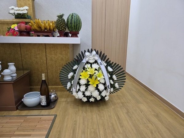 부산 금정구 장례식장 근조화환 배송 사진 2